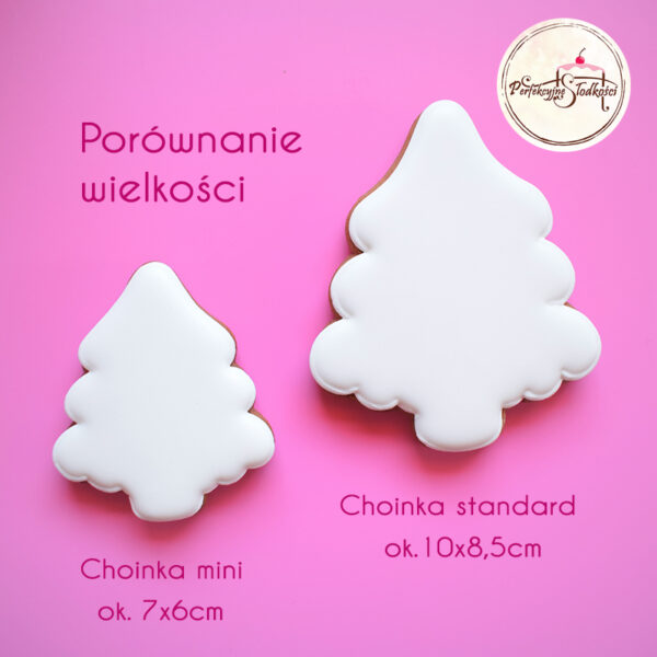 Mini piernikowa choinka z Twoim logo (różne wzory) - obrazek 2